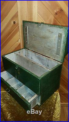 Vintage duck hunting gunning box, Lake Poygan, Wi, duck decoy, Casey Edwards