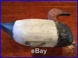 Wallace ONeal Canvasback Decoy Currituck, NC
