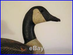 Ward Bros. Goose Decoy Crisfield Maryland Original Antique Wooden Duck Shorebird