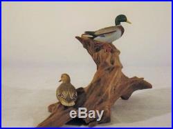 Wendell Gilley Mallard Duck Decoys Maine Original Antique Wooden Goose Shorebird