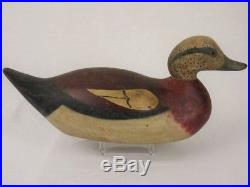 Widgeon Duck Decoy Mason Factory Detroit Michigan Orig Antique Goose Shorebird