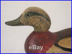 Widgeon Duck Decoy Mason Factory Detroit Michigan Orig Antique Goose Shorebird