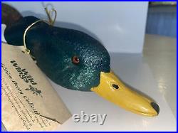 Wild Wings 1996 Duck Life size Decoy by Sam Nottleman 1015/2900 limited edition