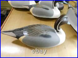 Wildfowler oversize Pintail decoys with custom heads and paint