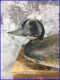 William Hart Hollow Drake Bluebill Duck Decoy Prince Edward County Ontario